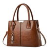 Elegant Retro PU Leather Handbags - Trendy Office Bags - WSH007