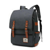 Vintage Canvas 16" Laptop Travel Backpack | Stylish School Bag