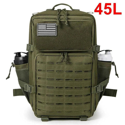 QT&QY 25L/45L Tactical Backpack - Outdoor Survival & School Rucksack - BagsClub