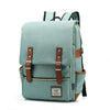 Vintage Canvas 16" Laptop Travel Backpack | Stylish School Bag