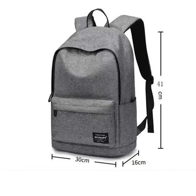 Versatile Backpack - Unisex School & Travel Bag, 15-Inch - BagsClub