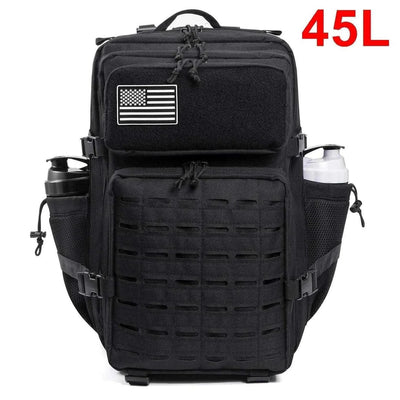 QT&QY 25L/45L Tactical Backpack - Outdoor Survival & School Rucksack - BagsClub