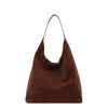 Vintage suede shoulder bag: Stylish Women's Fashion Accessory - BagsClub