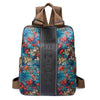 Fashion Designer Canvas Backpack - Women's Stylish School Bag