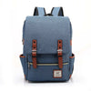 Vintage Canvas 16" Laptop Travel Backpack | Stylish School Bag