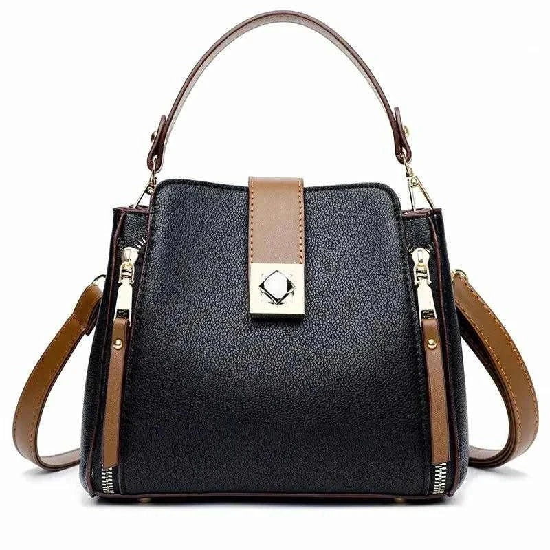 Luxury PU Leather Bucket Bags | Women's Crossbody & Shoulder Bags - BagsClub