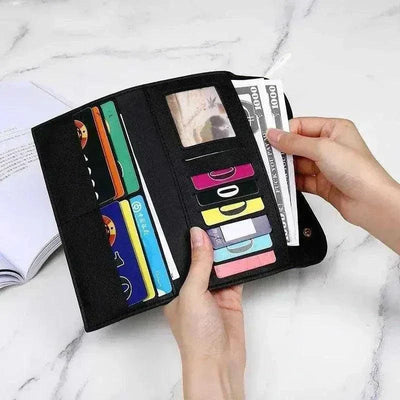 ELLA Women's Trifold Wallet - Large Capacity & Cute Design - BagsClub