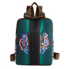 Fashion Designer Canvas Backpack - Women's Stylish School Bag