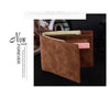 Leather Wallet with Zipper, Card Holder and Coin Pocket - BagsClub