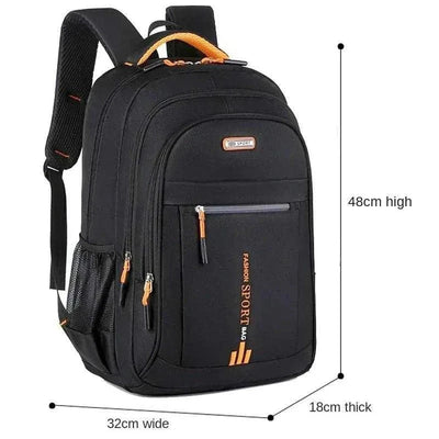 Men's Oxford Waterproof Backpack - Business, Travel & School Rucksack - BagsClub