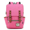 Vintage Canvas 16" Laptop Travel Backpack | Stylish School Bag